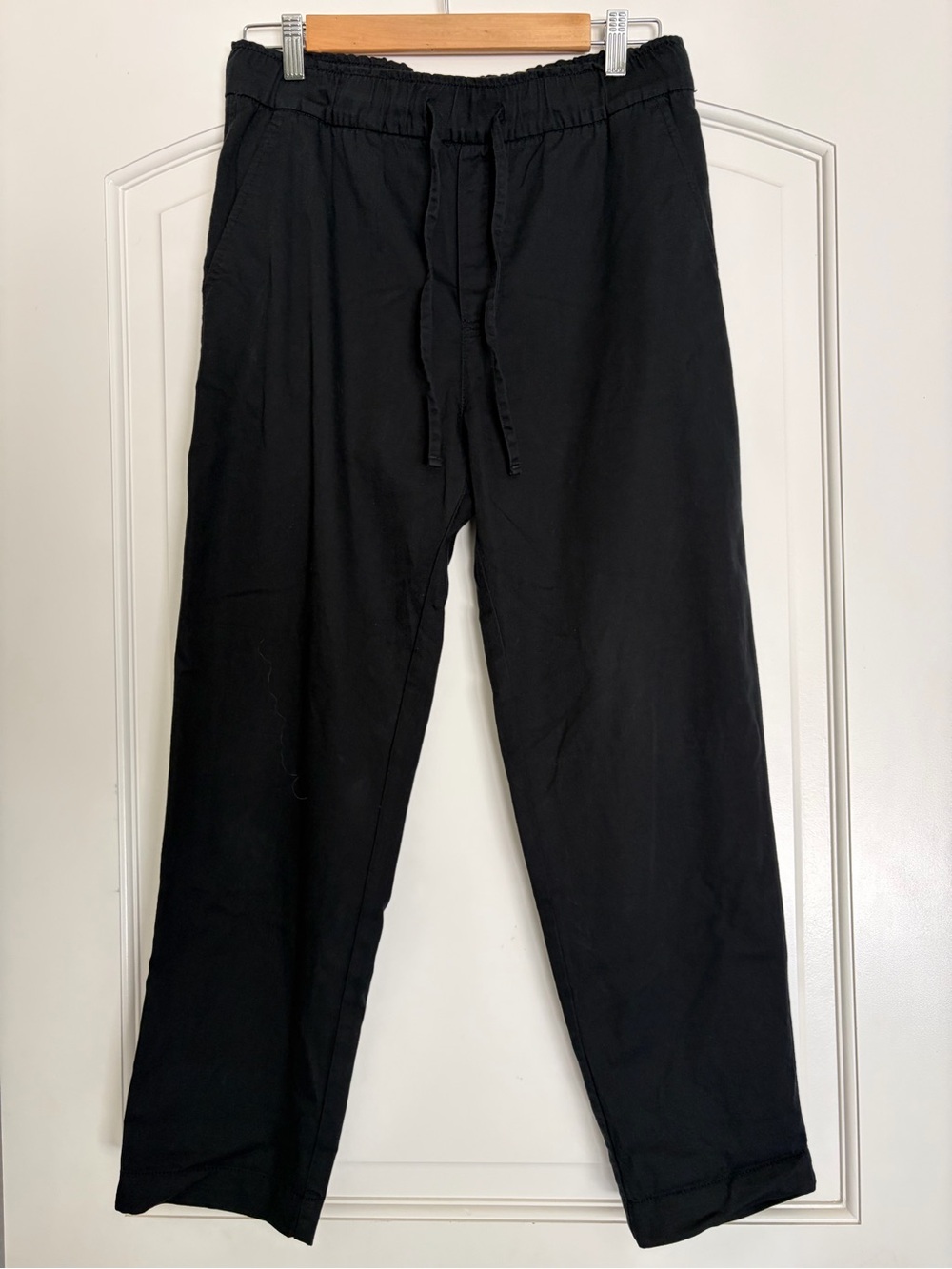 GAP Easy Pants Women’s Black Ankle Pants Elastic Waistband Size S